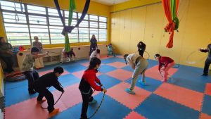 Jornada comunitaria Familias que Abrigan con actividades recreativas en Punta Arenas